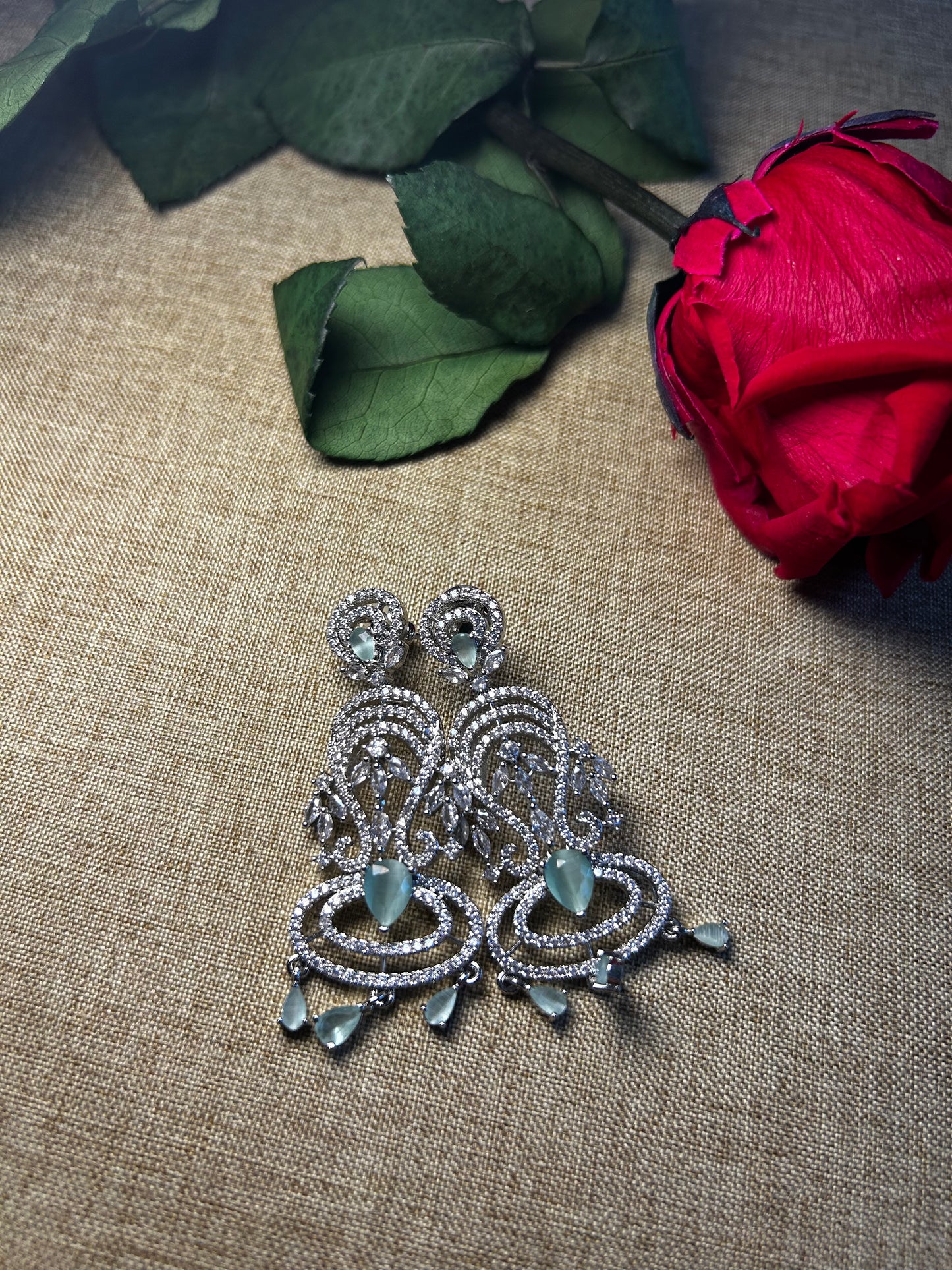 Icy Blue Earrings