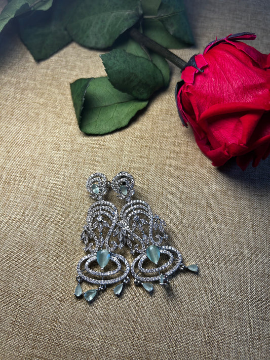 Icy Blue Earrings