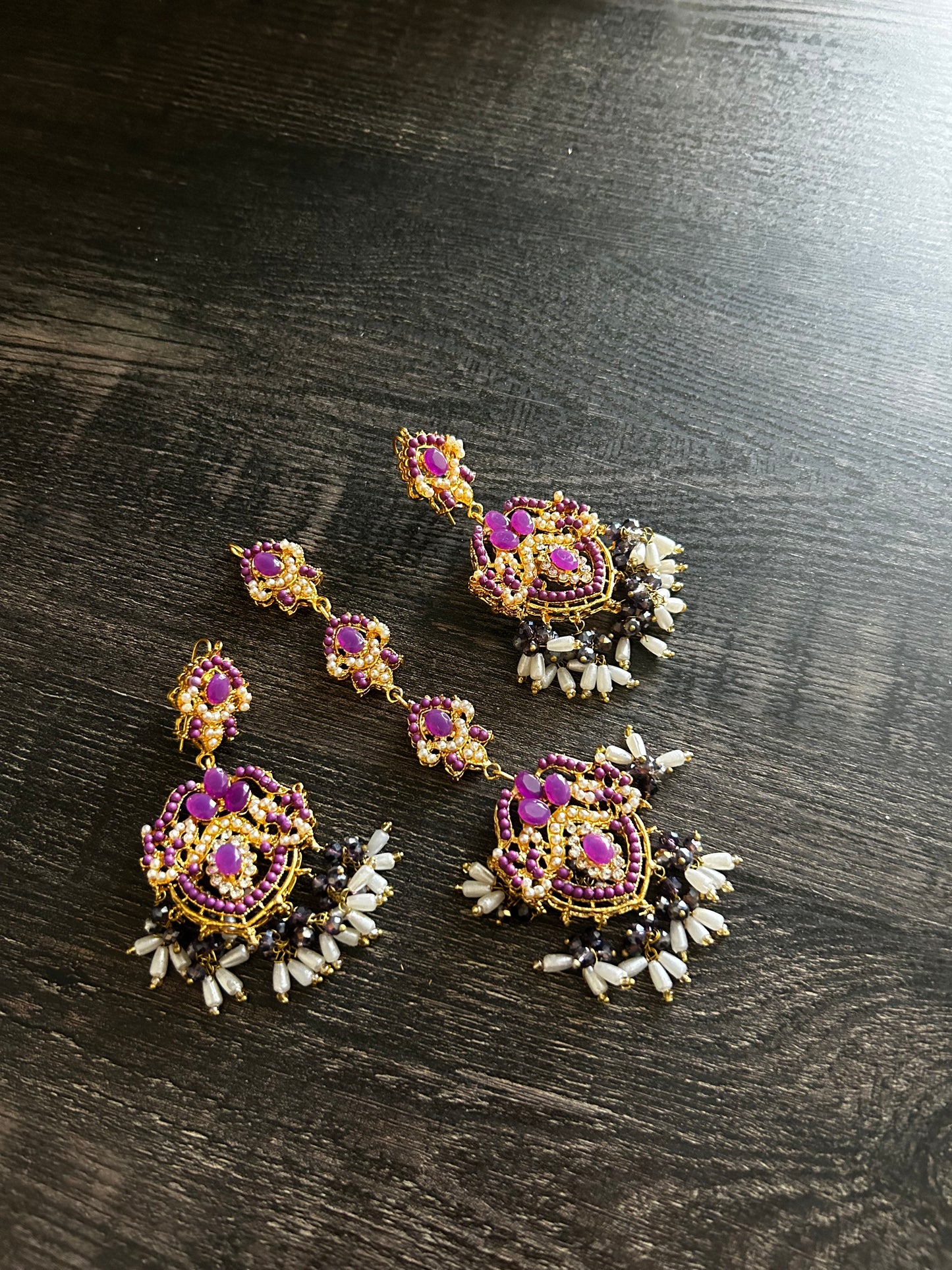Purple Tikka Set