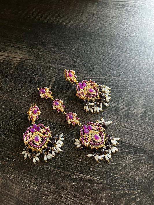 Purple Tikka Set