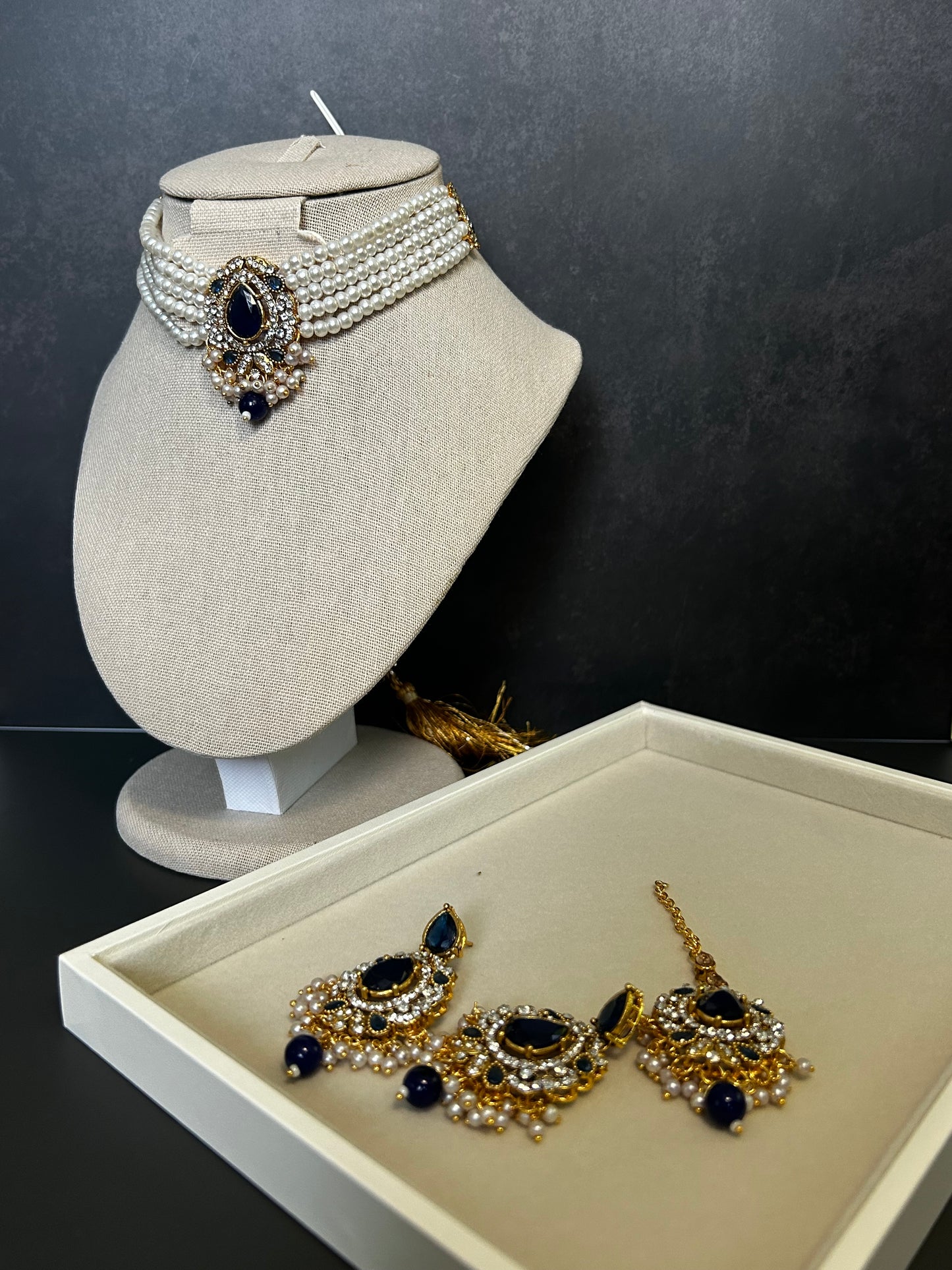 Teardrop Necklace Set